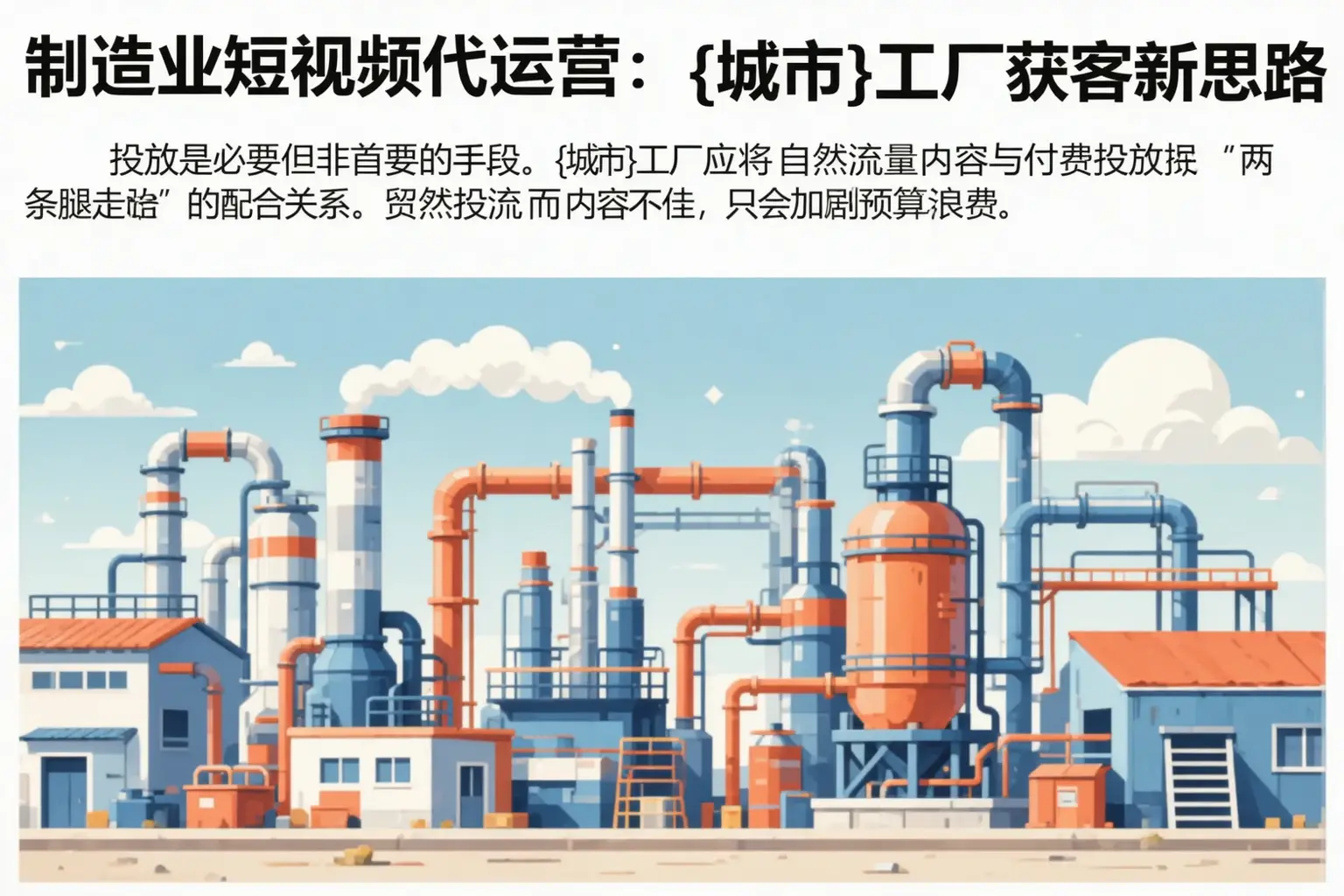 制造业短视频代运营：南陵工厂获客新思路